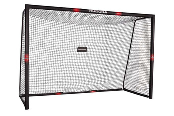 Bramka piłkarska Hudora Pro Tect 240x160 cm czarna