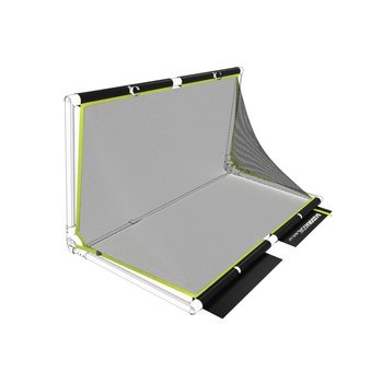 Siatka do bramki BazookaGoal 180x90 cm czarno-czarna