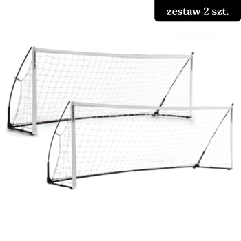 BRAMKA PIŁKARSKA QUICKPLAY KICKSTER ELITE SKRZAT 300x100 CM (zestaw - 2 szt.)