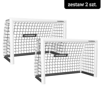 BRAMKA PIŁKARSKA HUDORA ADVANCED 120x80 CM (zestaw - 2 szt.)