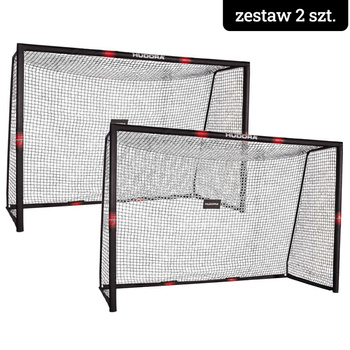 Bramka piłkarska Hudora Pro Tect 240x160 cm (zestaw - 2 szt.)