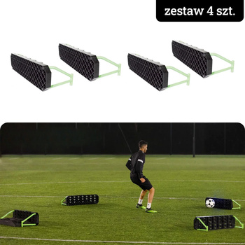 ŚCIANKA DO ODBIJANIA PIŁEK REBOUNDER QUICKPLAY REPLAY STATION (Zestaw - 4 szt.)