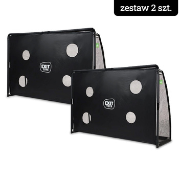 Bramka piłkarska Exit Finta 3x2 m z matą celności (zestaw - 2 szt.)